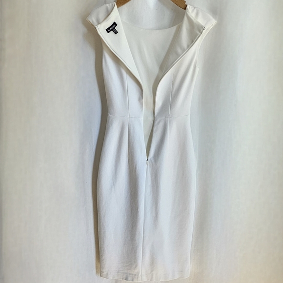 🇨🇦 Le Chateau White Bodycon Dress - Picture 7 of 13